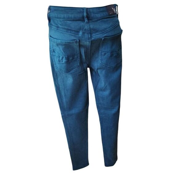 American Eagle Sky High Blue Jeggings (2) - Picture 3 of 5